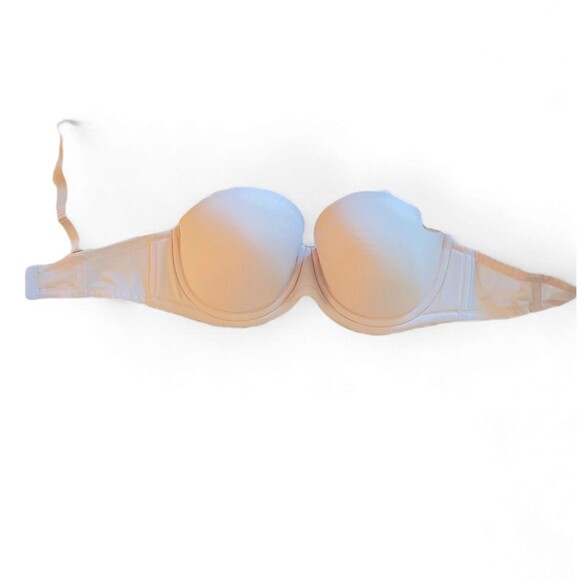 New Wacoal Size 34D Sand 854119 Red Carpet Convertible Strapless Underwire Bra - Picture 7 of 14
